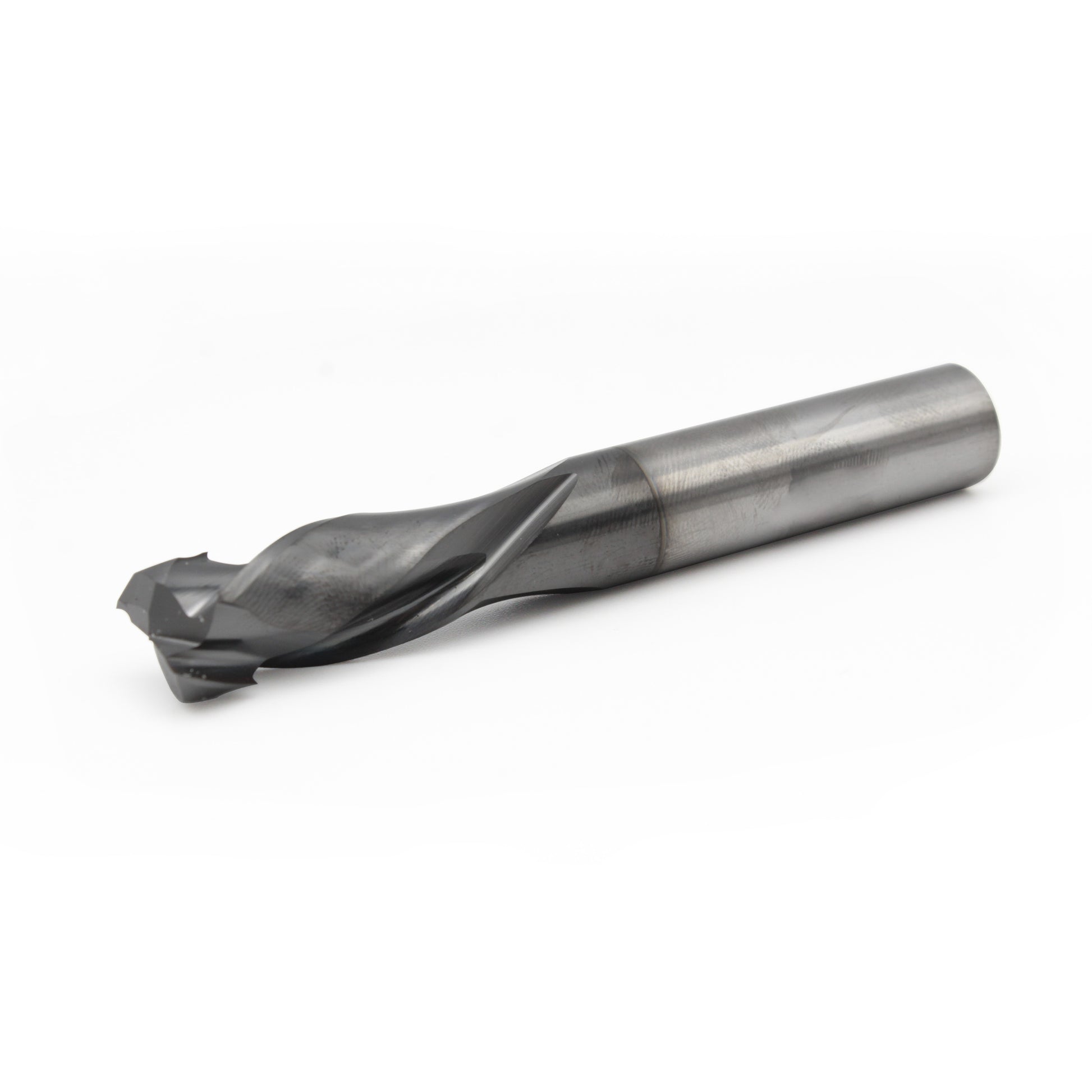 Black Ice Mortise Compression CNC Router Bit right view